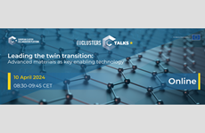 Twin Transition: Pokročilé materiály jako klíčová technologie - EU Clusters Talk, 10. dubna 2024