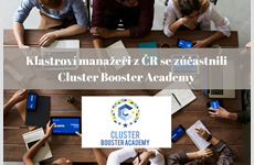 Klastroví manažeři z ČR se zúčastnili Cluster Booster Academy