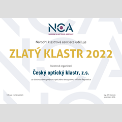 2022 Zlatý Klastr Český Optický Klastr (1)