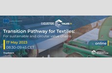 Přechodná cesta v textilním průmyslu: udržitelná a oběhová hodnota, pozvánka na EU Cluster Talks, 17. května 2023