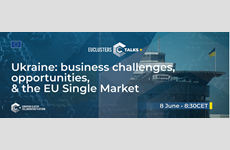 Ukrajina: obchodní výzvy, příležitosti a jednotný trh EU 8. června 2022, 8:30 – 10:00 SEČ