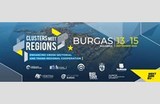 Posílení meziodvětvové a meziregionální spolupráce - Pozvánka na Clusters meet Regions, v Burgase, Bulharsko, 13. - 15. září 2023