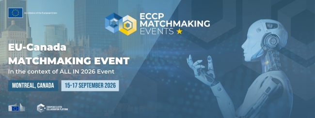 EU–Canada Matchmaking Event, Montreal, 15. - 17. září 2026